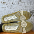 Louis Vuitton White Cream Trainer Sneaker Sz 11.5 (10LV)