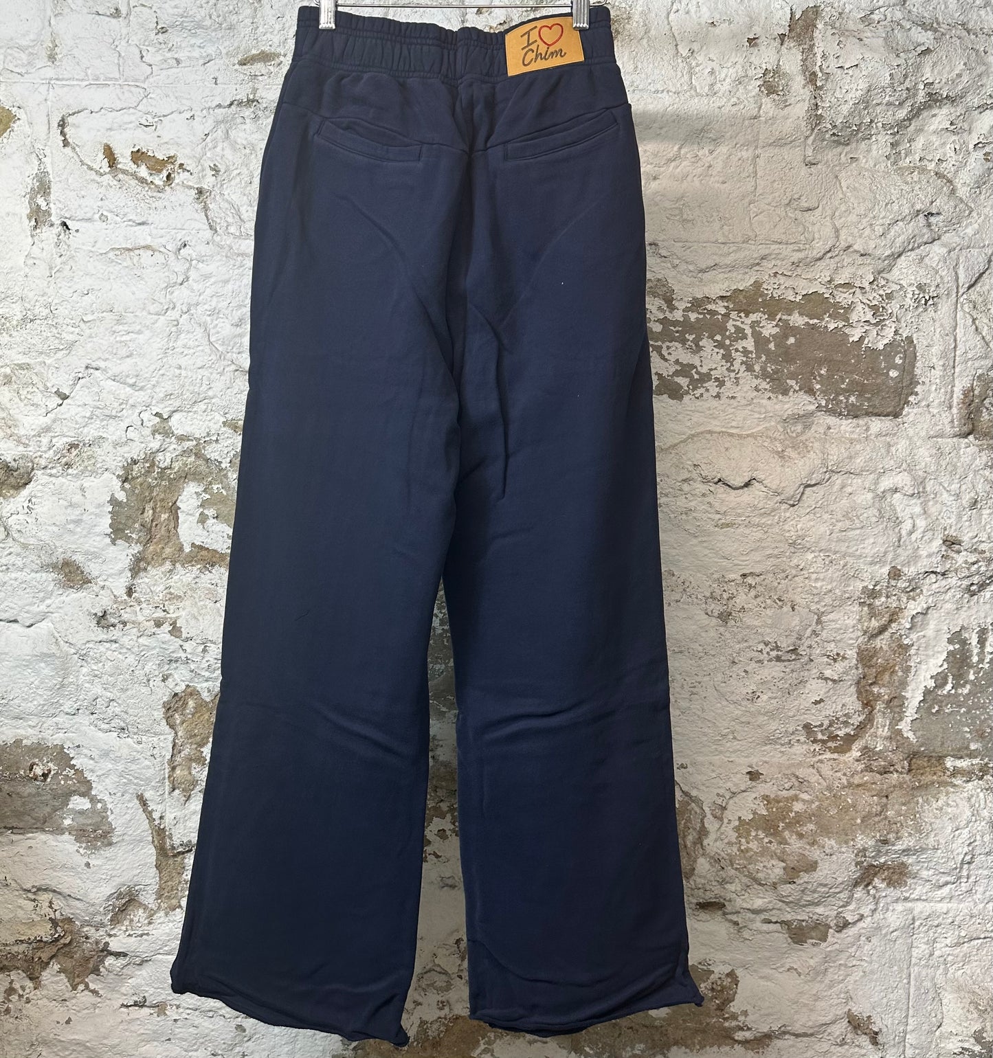HMDD Logo Spell Organic Navy Sweatpants