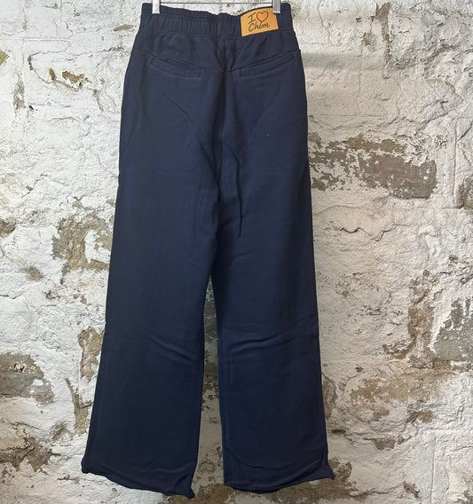 HMDD Logo Spell Organic Navy Sweatpants