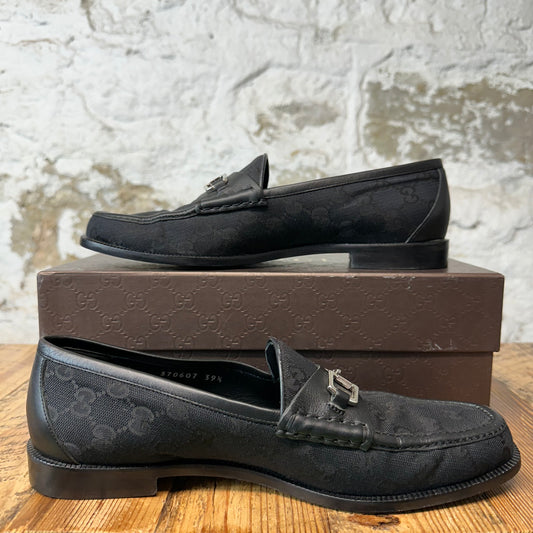 Gucci Microembossed Canvas Loafer Sz 6.5 (39.5)