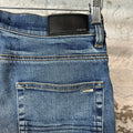 Amiri Plain Dark Blue Denim Jeans Sz 32