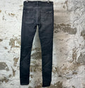 Amiri MX1 Black Paisley Grey Denim Jeans Sz 28