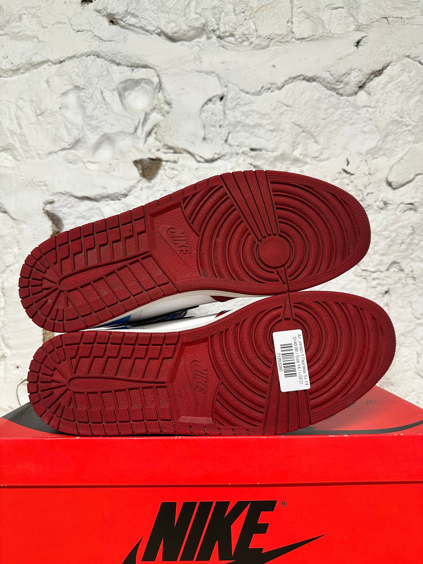 Air Jordan 1 Fearless Sz 14