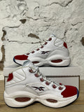 Reebok Question Mid Red Toe 25th Anniversary Sz 8