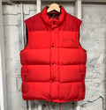Burberry Red Puffer Vest Sz M (48)