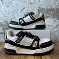 Louis Vuitton Black White Maxi Trainer Sneaker Sz 10 (8.5LV)