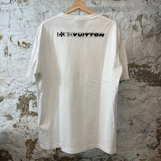 Louis Vuitton Pharrell Americas Cup T-shirt White Sz XL