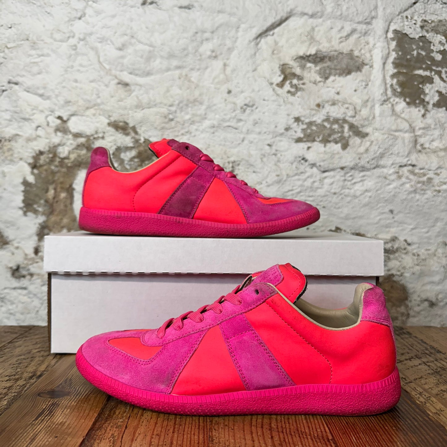Maison Margiela Replica Fuschia Pink Sneaker Sz 7 (40)