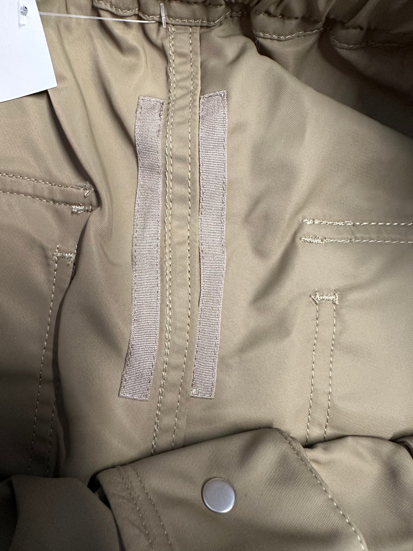 Rick Owens Pale Green Nylon Pants Sz L
