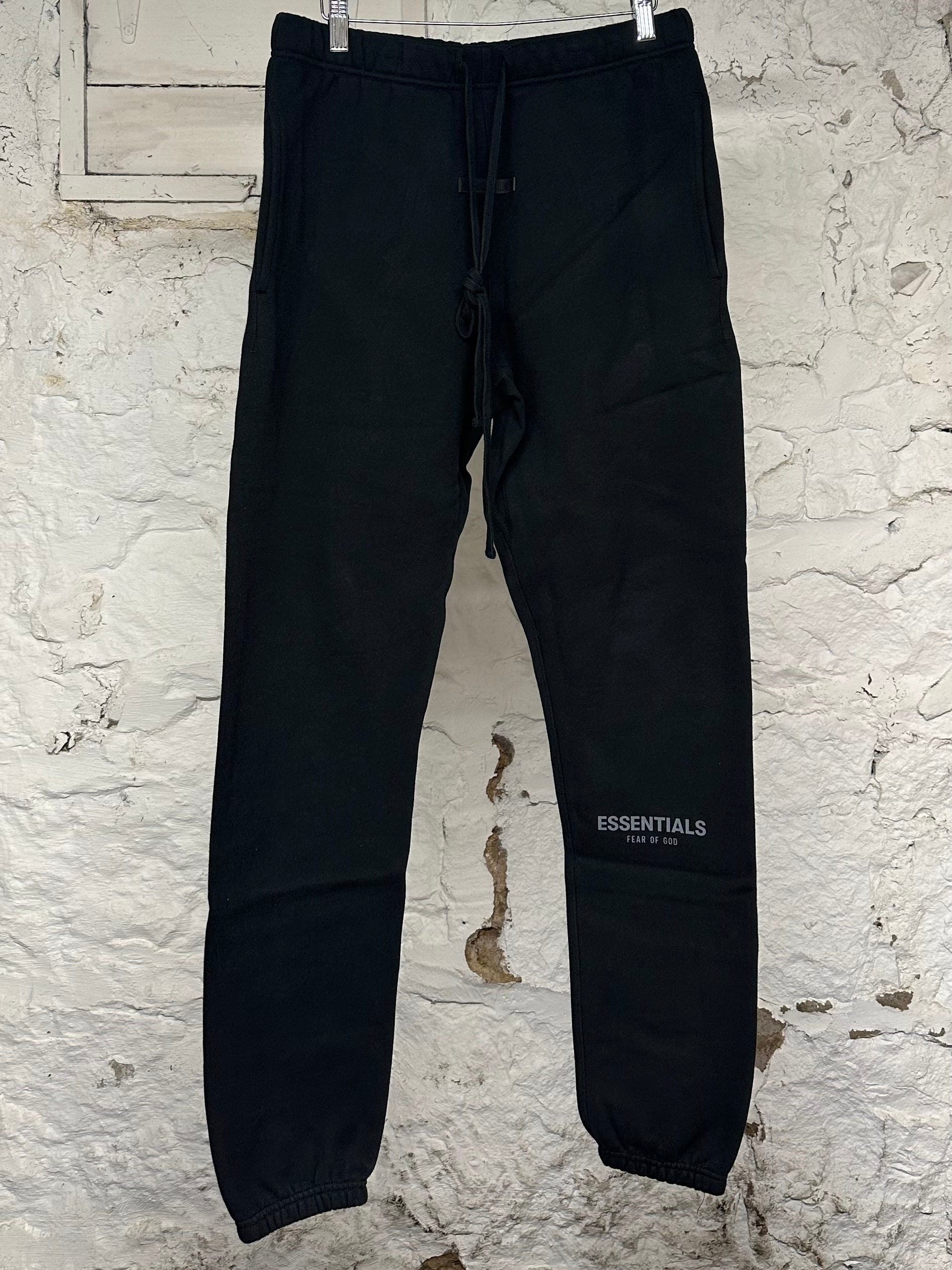 Fear of God Essentials Black Sweatpants Sz S