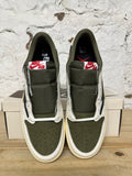 Air Jordan 1 Low Travis Scott Medium Olive Sz 13 DS