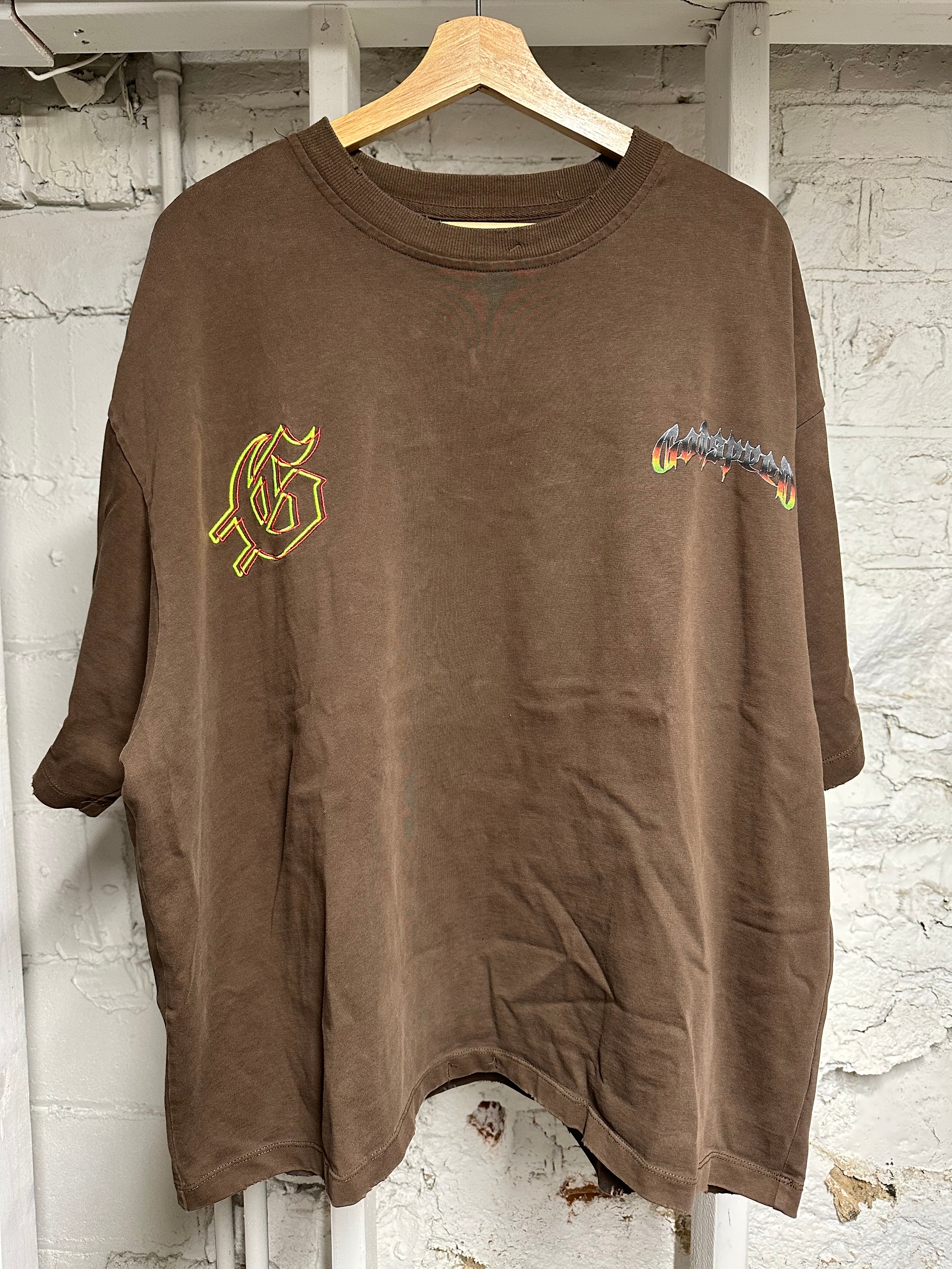 Godspeed Manifested T-shirt Brown Sz XL