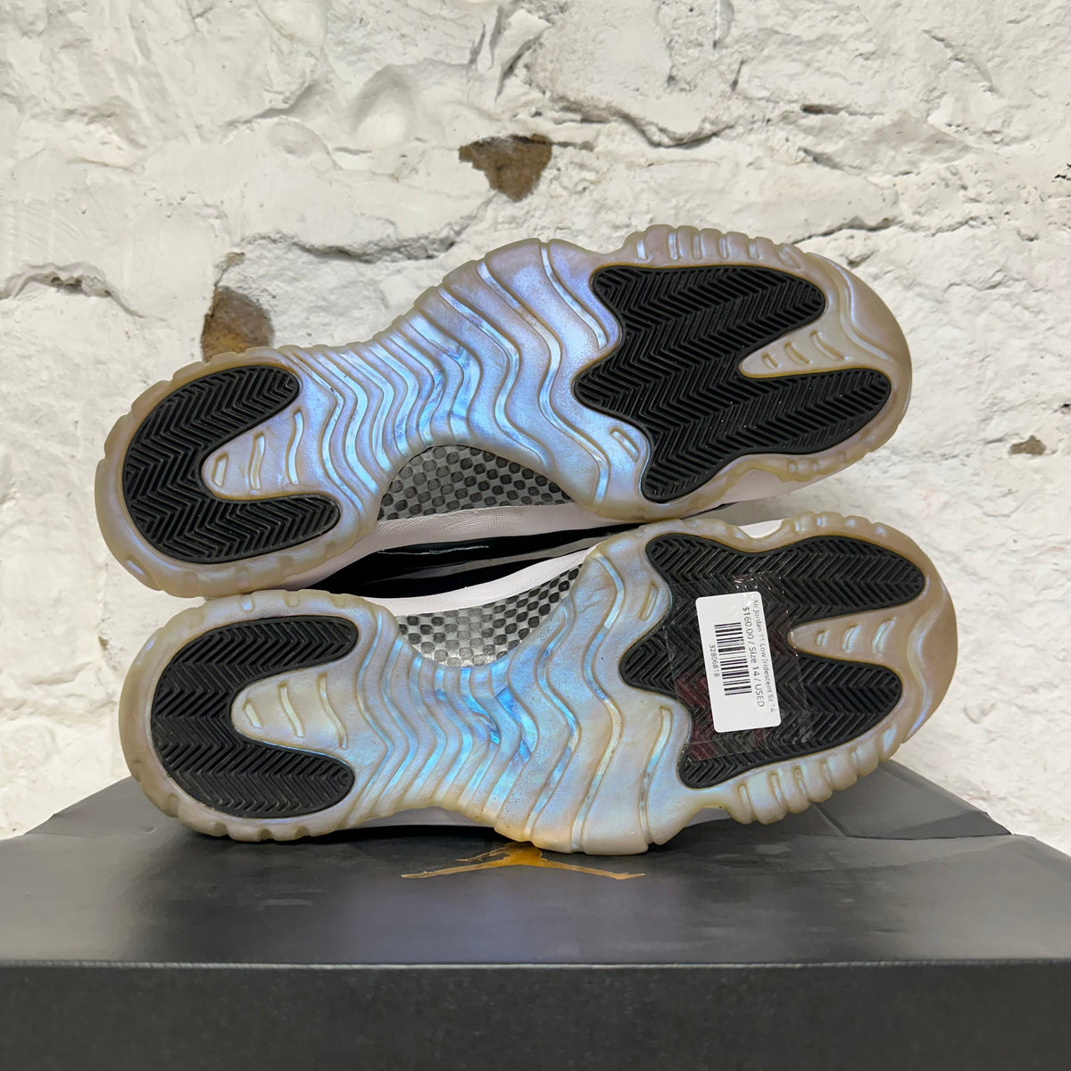 Air Jordan 11 Low Iridescent Sz 14