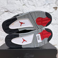 Air Jordan 4 Black Canvas Sz 11