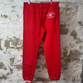 Chrome Hearts Triple Cross Hollywood Red Sweatpants Sz L
