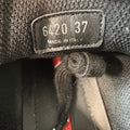 Prada Americas Cup Triple Black Patent Sneaker Sz 5 (37)