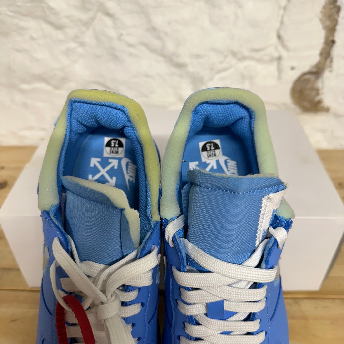 Nike Air Force 1 Low Off-White MCA University Blue Sz 7.5