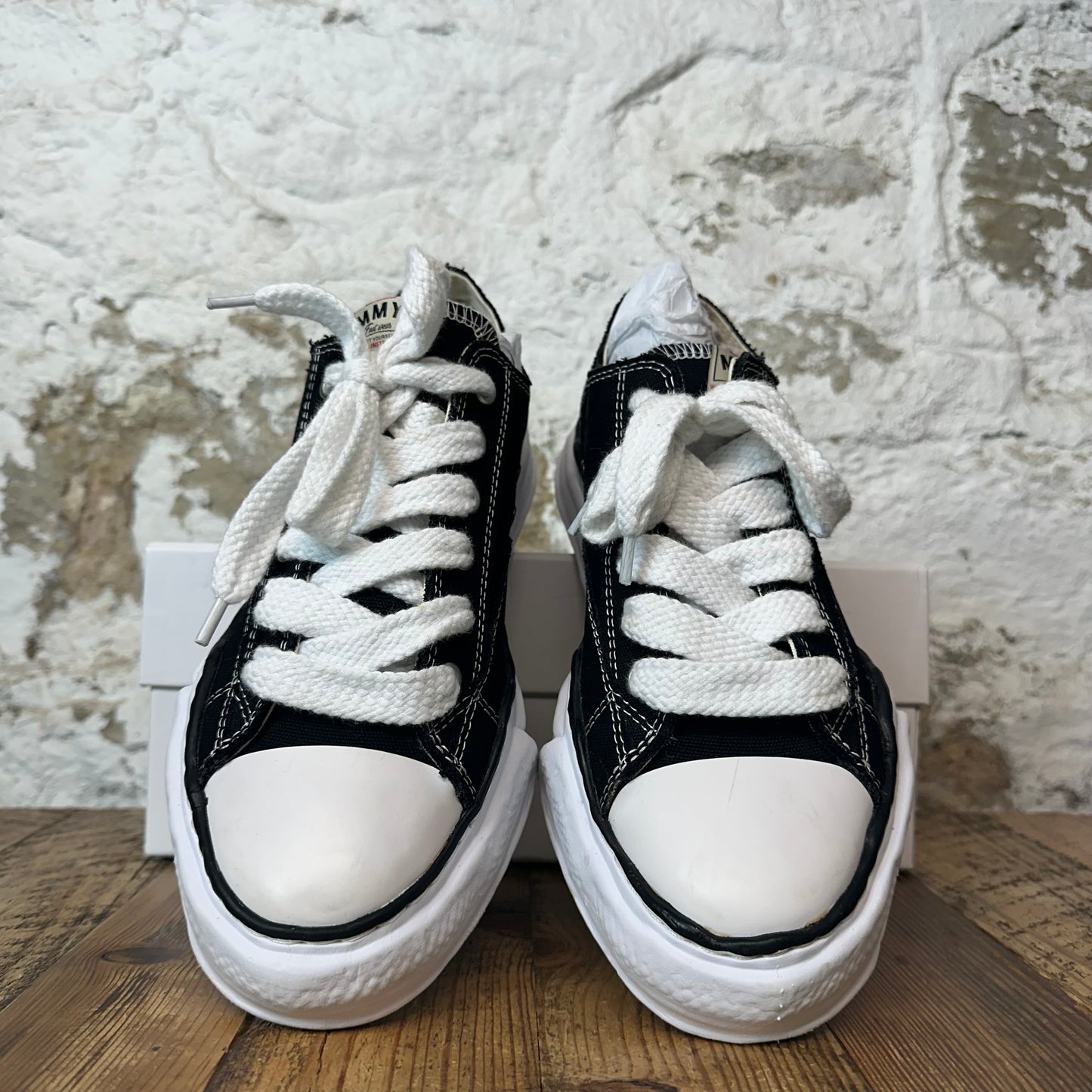 Maison Mihara Black White Peterson Sneaker Sz 10 (43)
