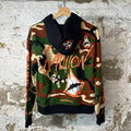 Chrome Hearts Matty Boy Caution Hoodie Camo Sz S