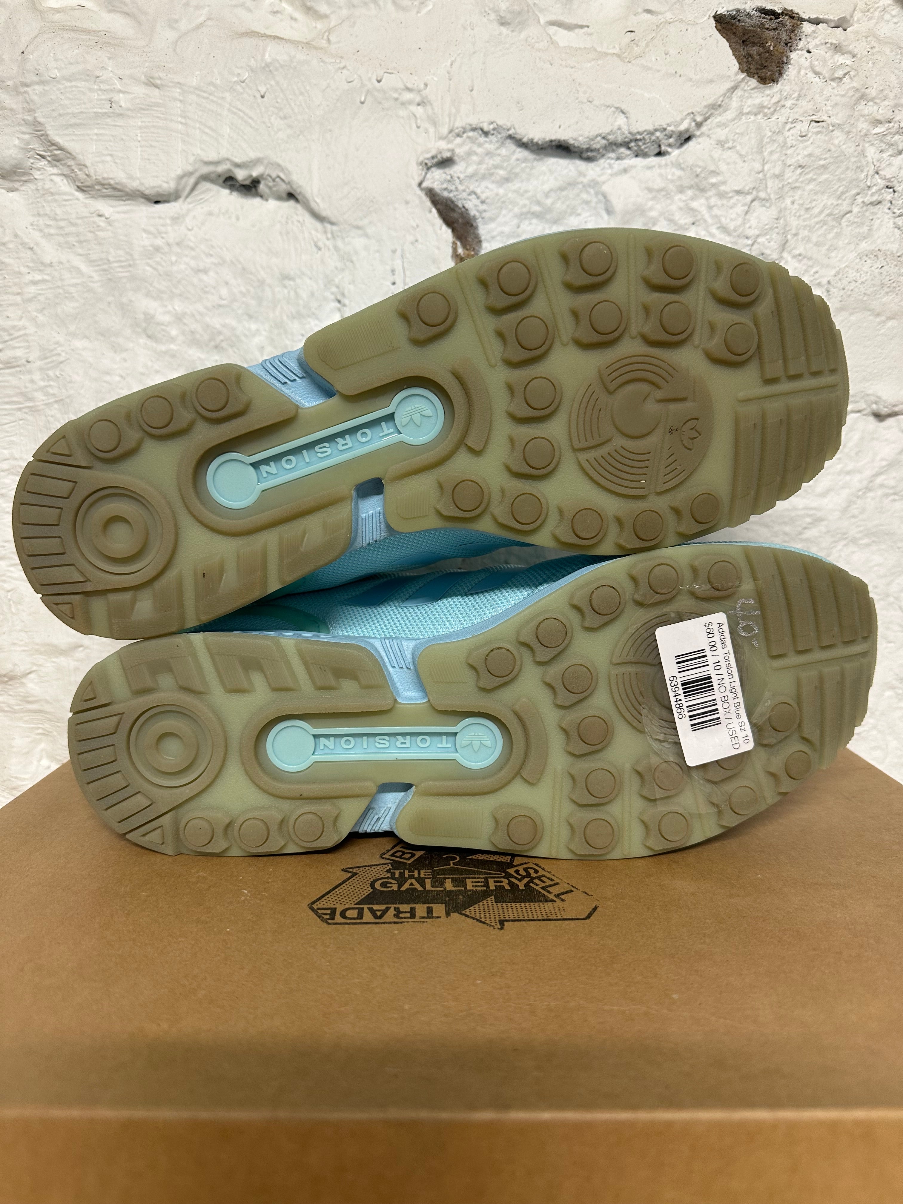 Adidas Torsion Light Blue Sz 10 – The Gallery Online