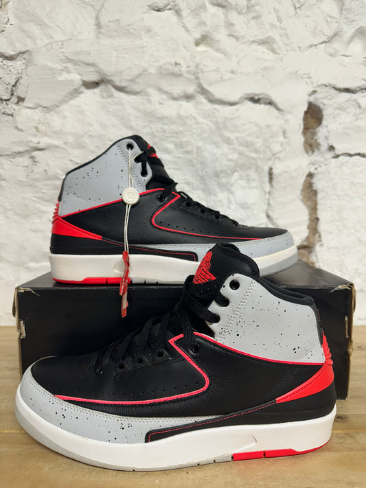 Air Jordan 2 Infrared Cement Sz 8.5