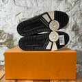 Louis Vuitton Black White Trainer Sneaker Sz 6 (38)