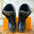 Louis Vuitton Black Monogram Ranger Combat Boot Sz 7 (5.5LV)