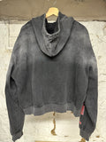 Vale Sport Dept Black Zip Up Hoodie Sz XL