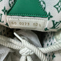 Louis Vuitton Green White Skate Sneaker Sz 12 (10.5LV)