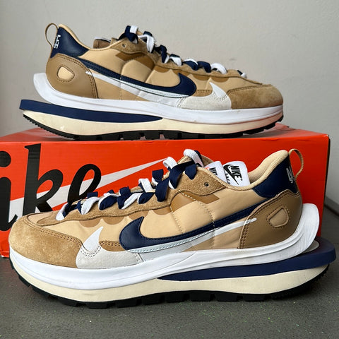 Nike Vaporwaffle Sacai Sesame Blue Void Sz 10.5