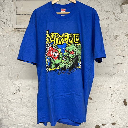 Supreme Rob Zombie Blue T-Shirt Sz XL DS