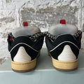 Lanvin Curb Black Red White Sneaker Sz 7 (40)
