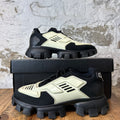 Prada Cloubust Thunder Black White Sneaker Sz 8.5