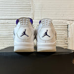 Air Jordan 4 Purple Metallic Sz 6Y