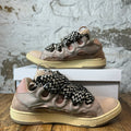 Lanvin Curb Black White Lace Pink Sneaker Sz 9 (42)