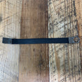 Louis Vuitton Silver Clip Black Bracelet Sz 19