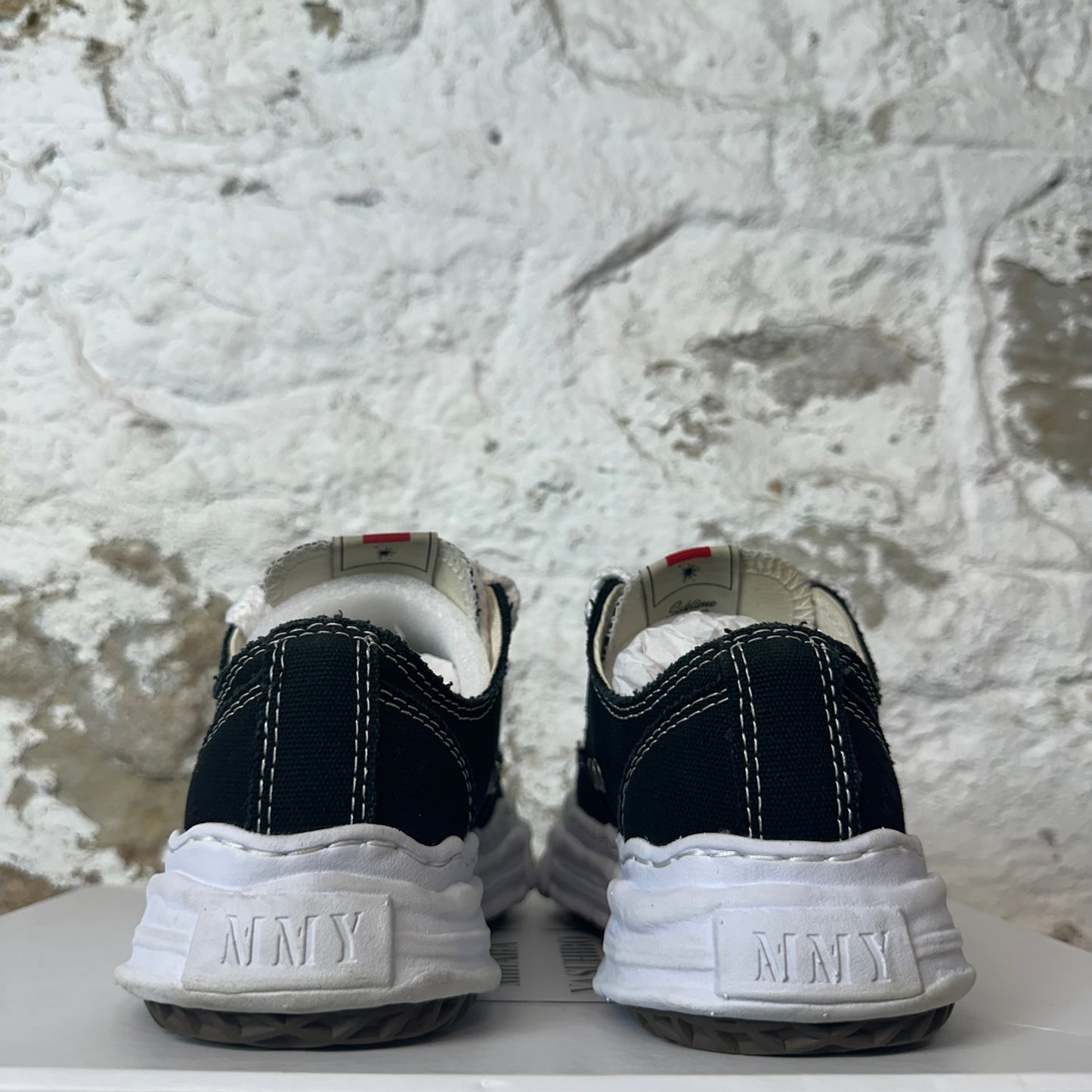 Maison Mihara Black White Hank Sneaker Sz 4.5 (36)