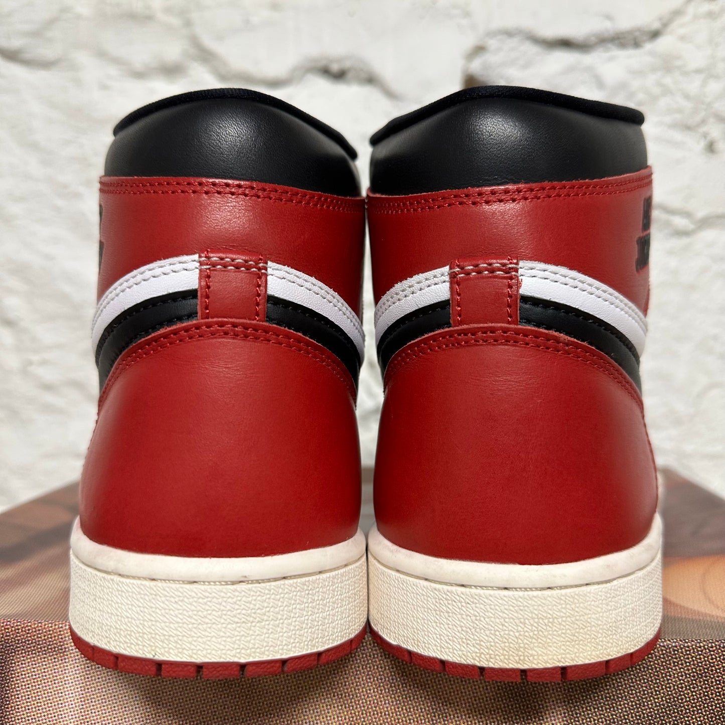 Air Jordan 1 High Black Toe Reimagined Sz 11