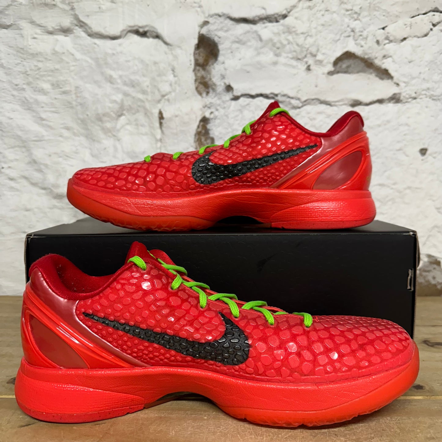 Nike Kobe VI Protro Reverse Grinch Sz 10.5