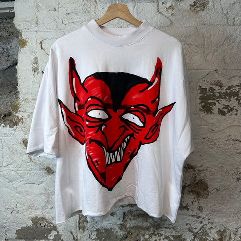 Billionaire Demon T-shirt White Sz M