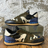 Valentino Blue Camo Green Sneaker Sz 11 (44)