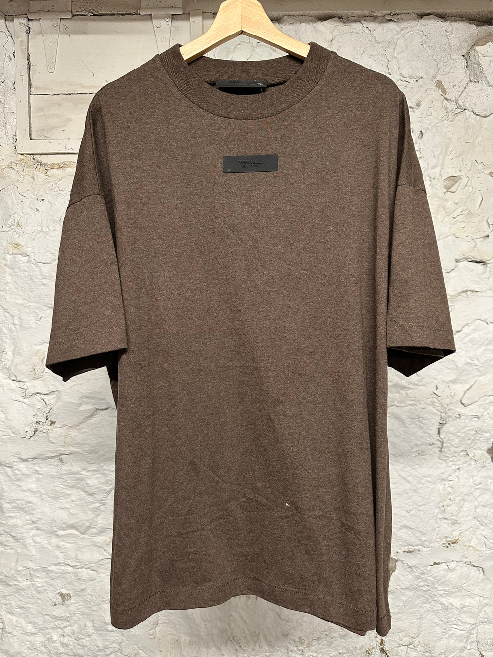 Fear of God Essentials Dark Brown T-Shirt Sz S