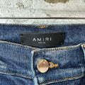 Amiri Plain Dark Blue Denim Jeans Sz 34