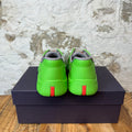 Prada Americas Cup Green Rubber Sneaker Sz 8 (41) DS