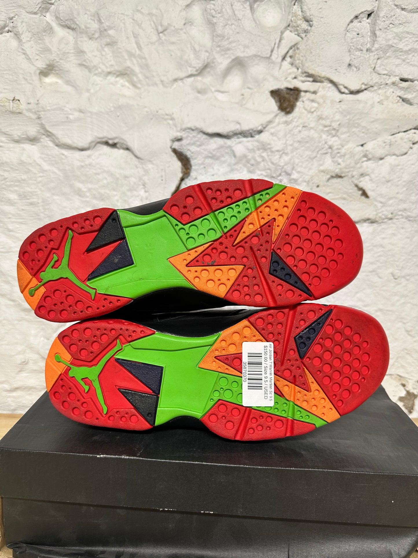 Air Jordan 7 Marvin Martian Sz 9.5