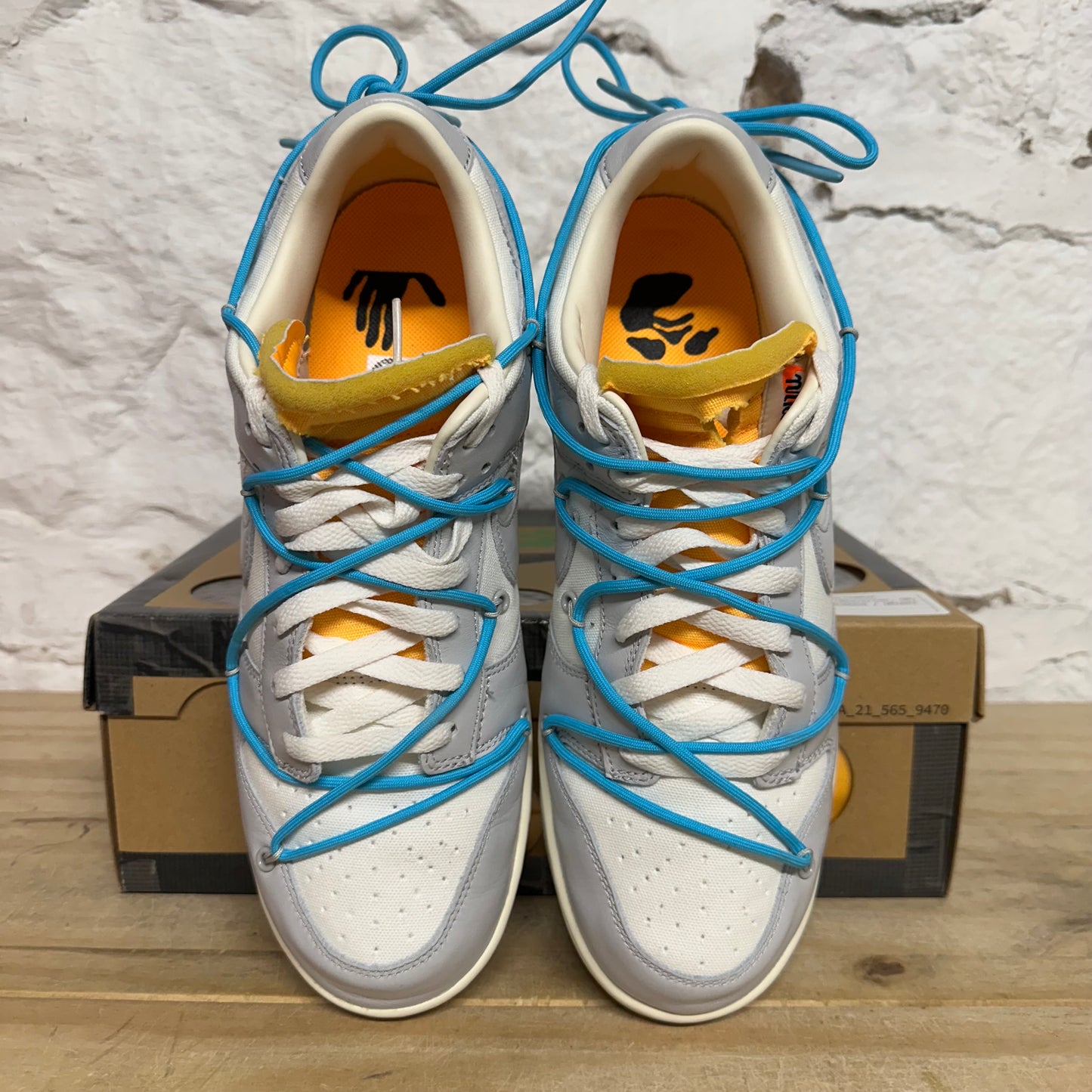 Nike Dunk Low Off-White Lot 02 Sz 10.5