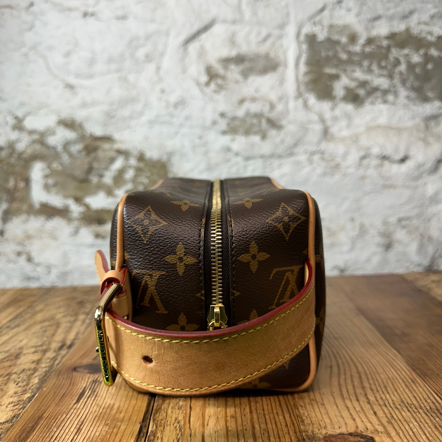 Louis Vuitton Monogram Locker Dopp Kit Toiletry Bag