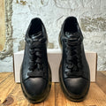 Alexander McQueen Glitter Tab Black Sneaker Sz 7 (40)