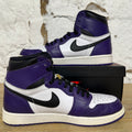 Air Jordan 1 High Court Purple Sz 8.5