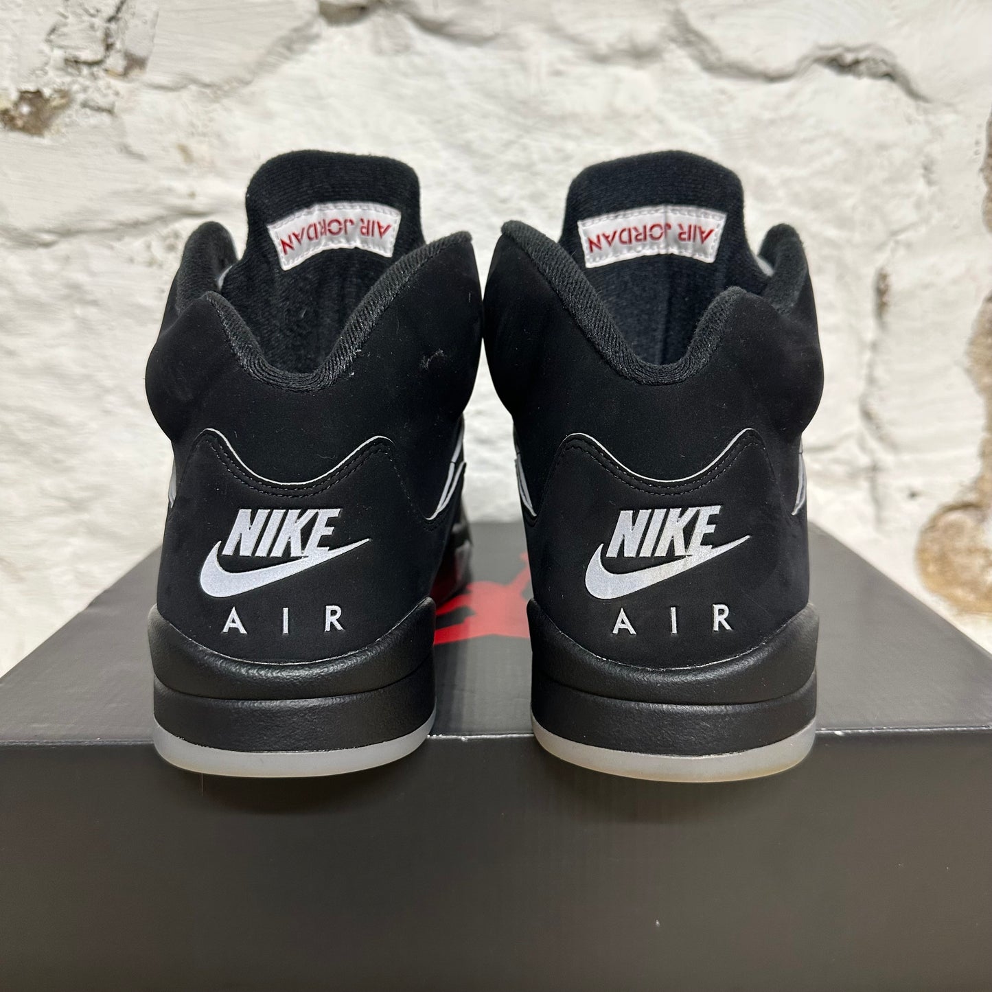 Air Jordan 5 Black Metallic Sz 11.5